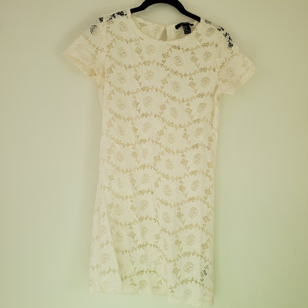 Crochet Shift Dress
